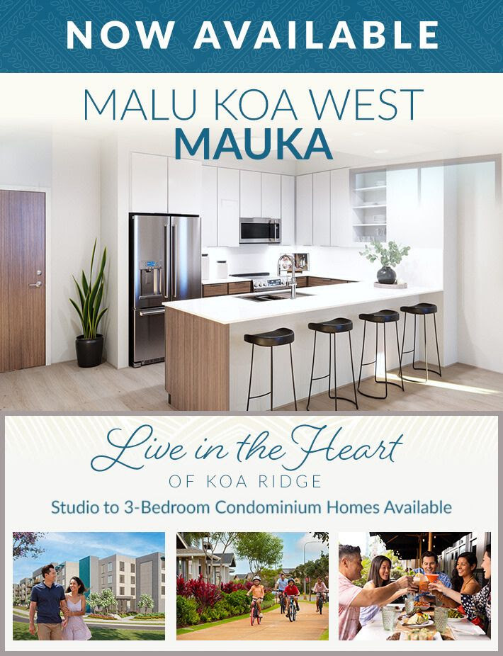 Malu Koa West Mauka Rendering and Flyer