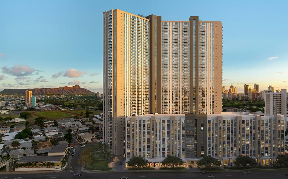 The newest rendering of Kuilei Place.