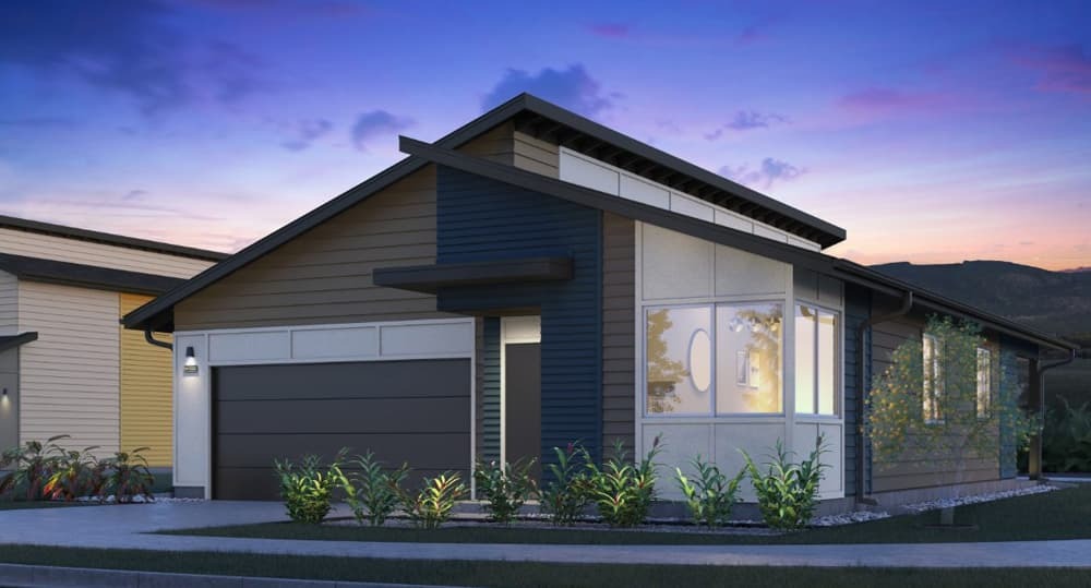 ‘Elua floorplan - 1,279 living area sqft. | 3 bed, 2 bath, 2-car garage | 1 story