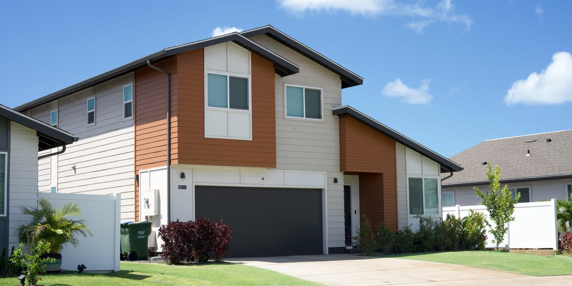 Example of a completed Ikena home (Elima floor plan).