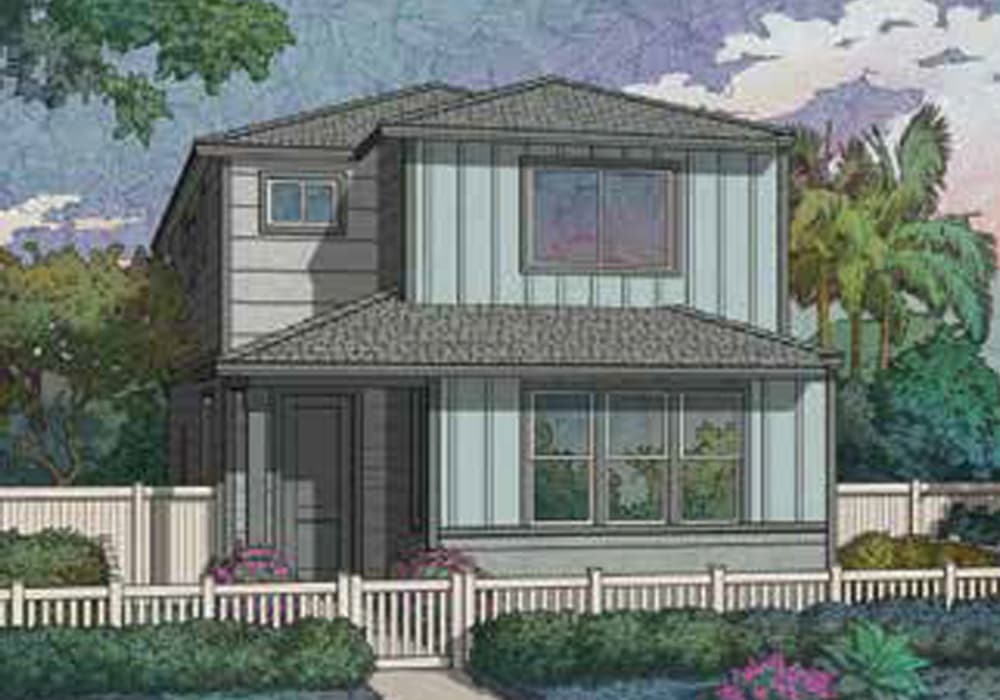 Hoku - 2 stories, 4 bedroom, 3 bathroom (1,581 sqft.)