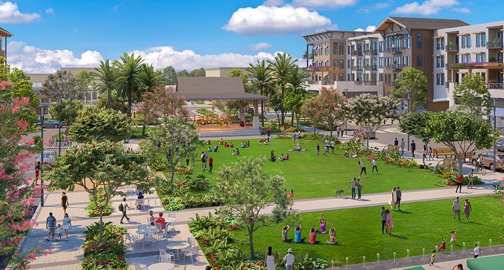 Overlooking Hale Lau Koa.