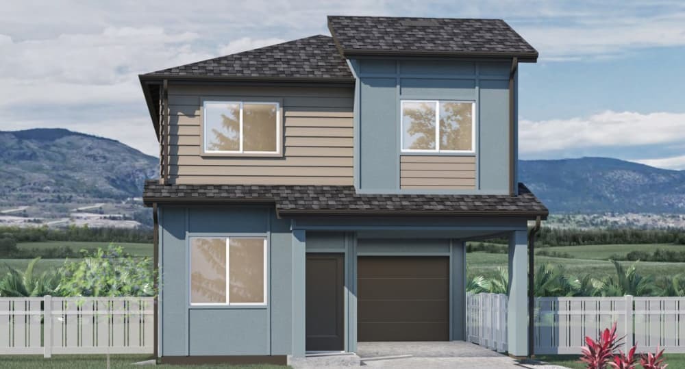 Mahi’ai Plan - 1,365 sq. ft., 2 Story, 4 Bedroom, 2 Bathrooms