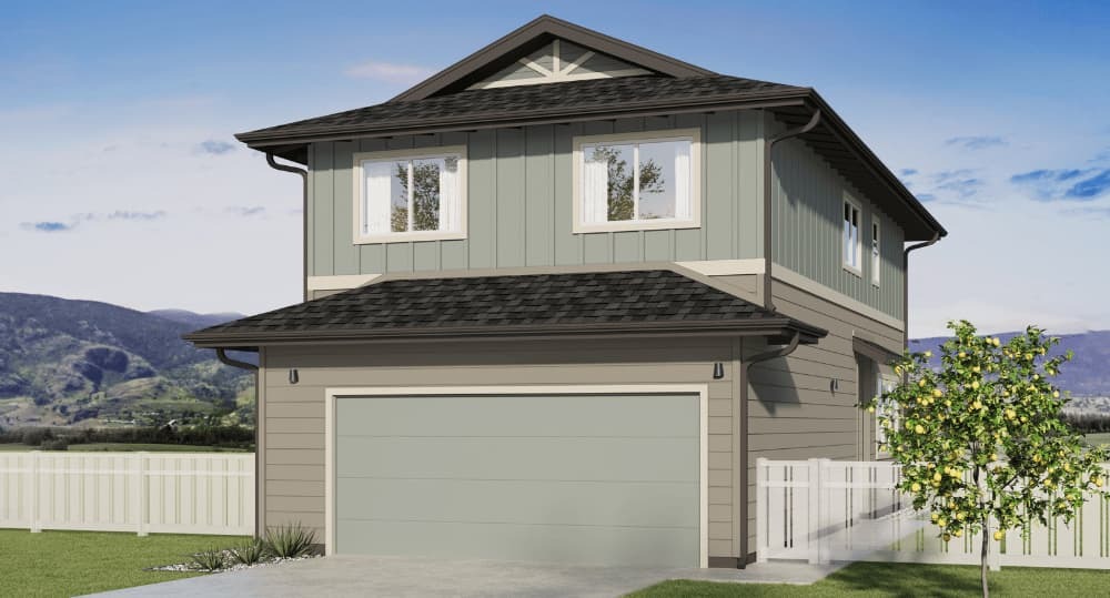 Molehu rendering, 2 stories