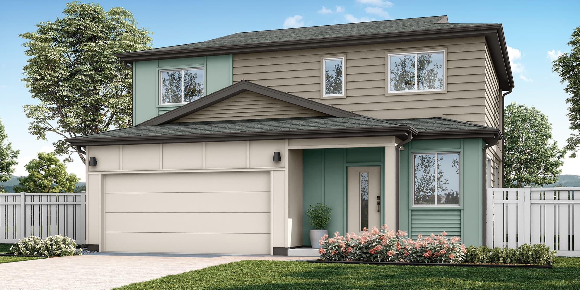 Noio Plan | 4 bed, 2.5 bath, 2-car garage | 2 story