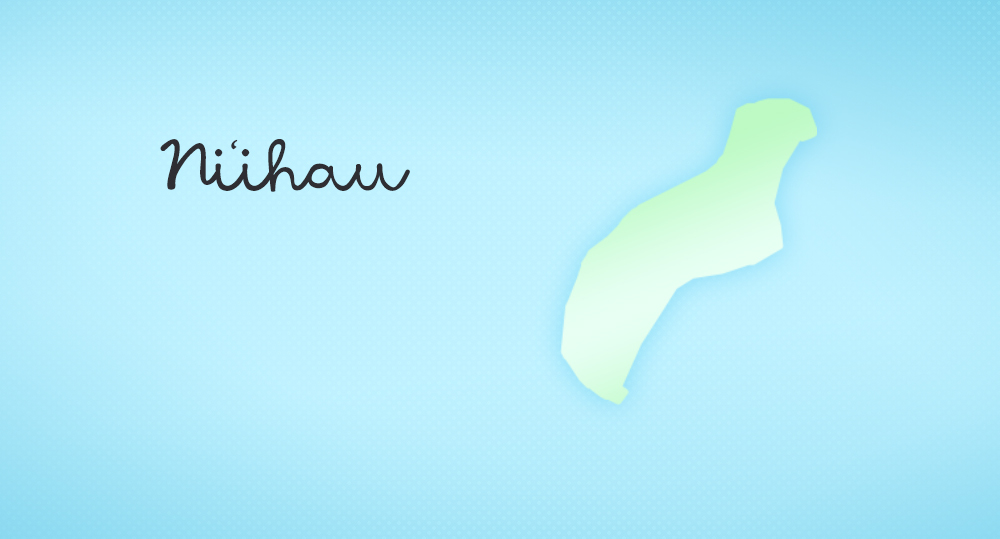 The island of Niihau.
