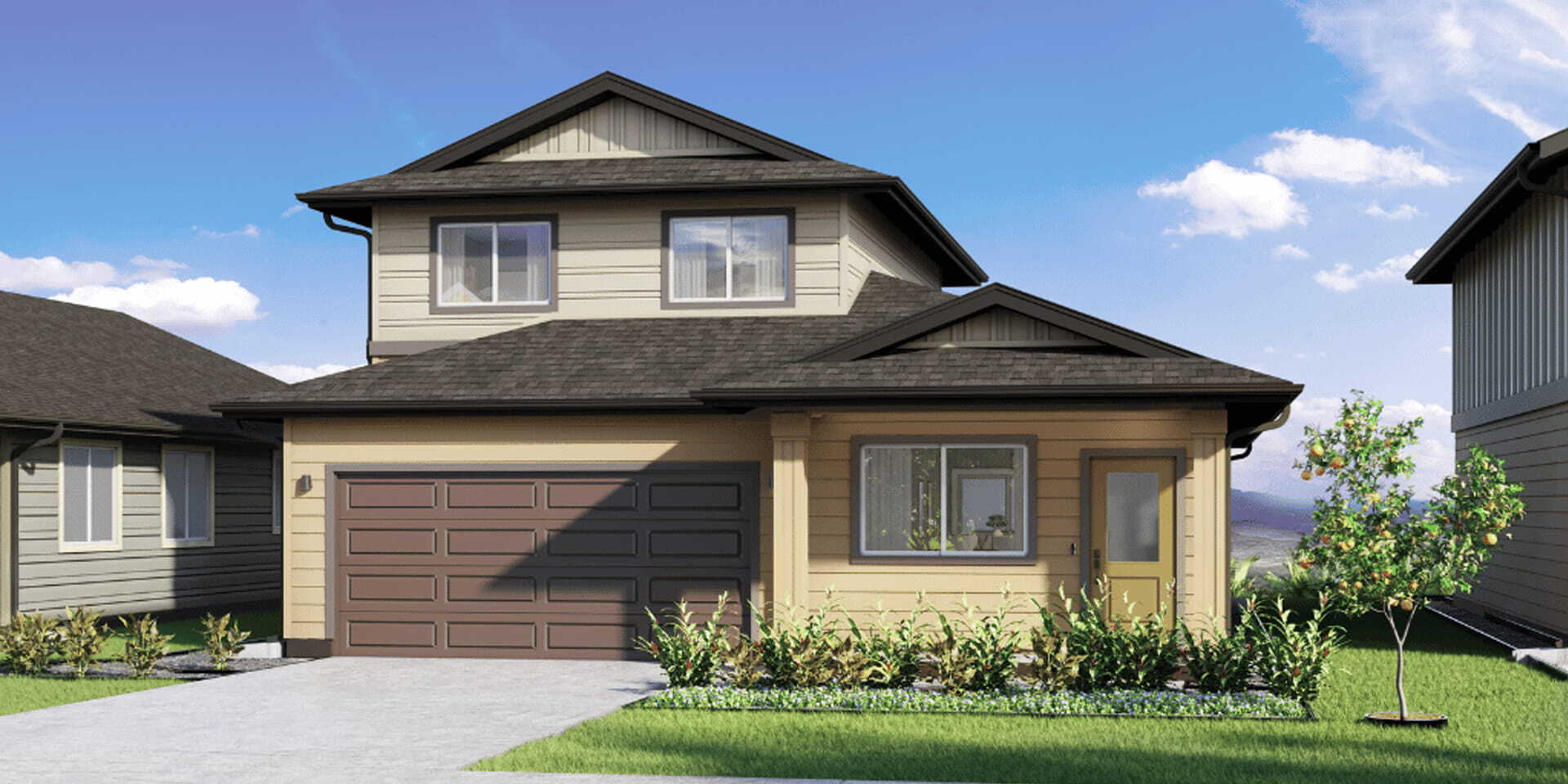 Kualua Floor Plan - 4 bed, 2.5 bath, with 1809 sqft.
