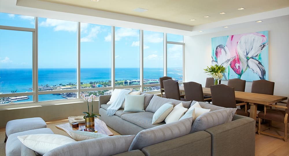 An example of a penthouse suite. Credit: Oliver Buchanan Group