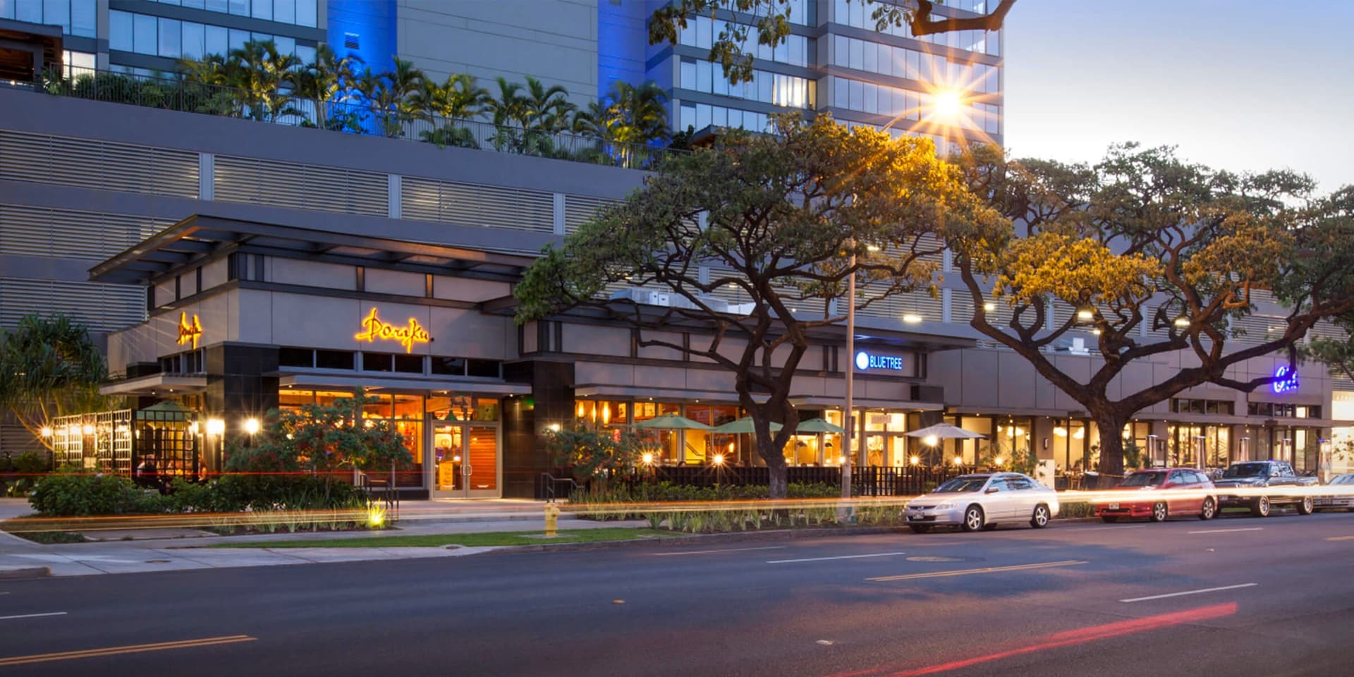 Commercial space at Pacifica Honolulu. Credit: AHL