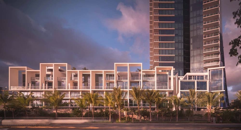 View of Waiea from Ala Moana Blvd.