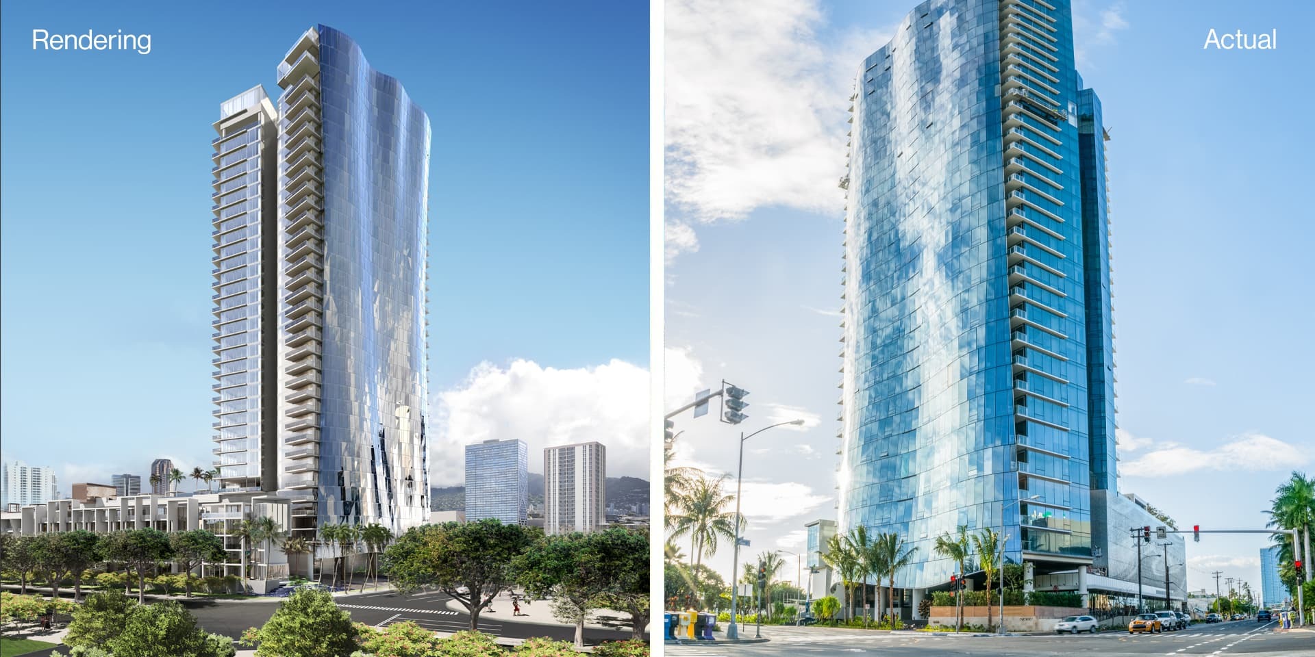 Waiea - Before and After.