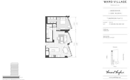 1 bedroom Flat C