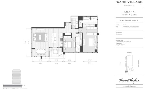 2 bedroom Flat A
